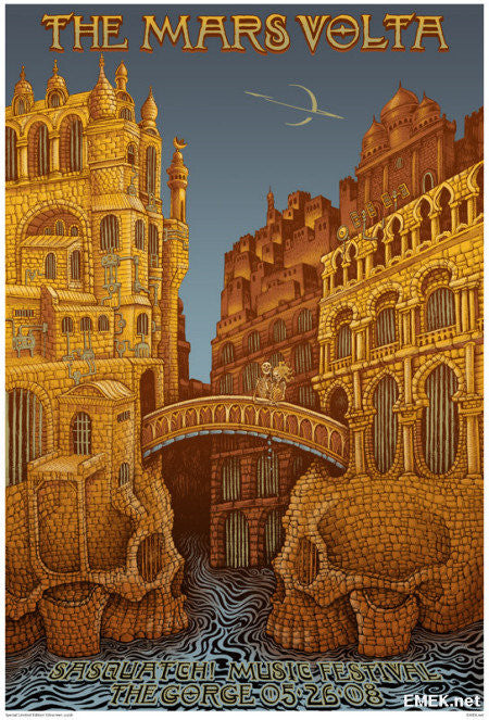 EMEK - "Mars Volta Sasquatch" Artist Edition - 2008