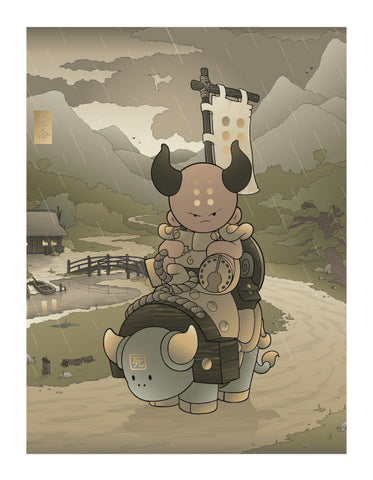 Huck Gee - "Minosu Travels" 1st Edition - 2009