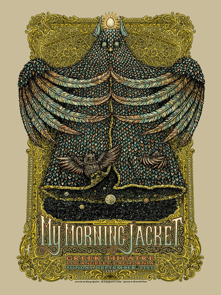 Marq Spusta - "My Morning Jacket Los Angeles 08" 1st Edition - 2008