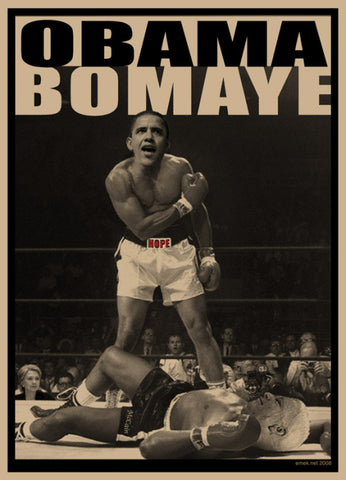 EMEK - "Obama Bomaye" Red Border 1st Edition - 2008