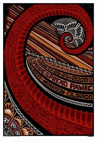 Jeff Wood - "Widespread Panic Morrison" 1st Edition - 2008