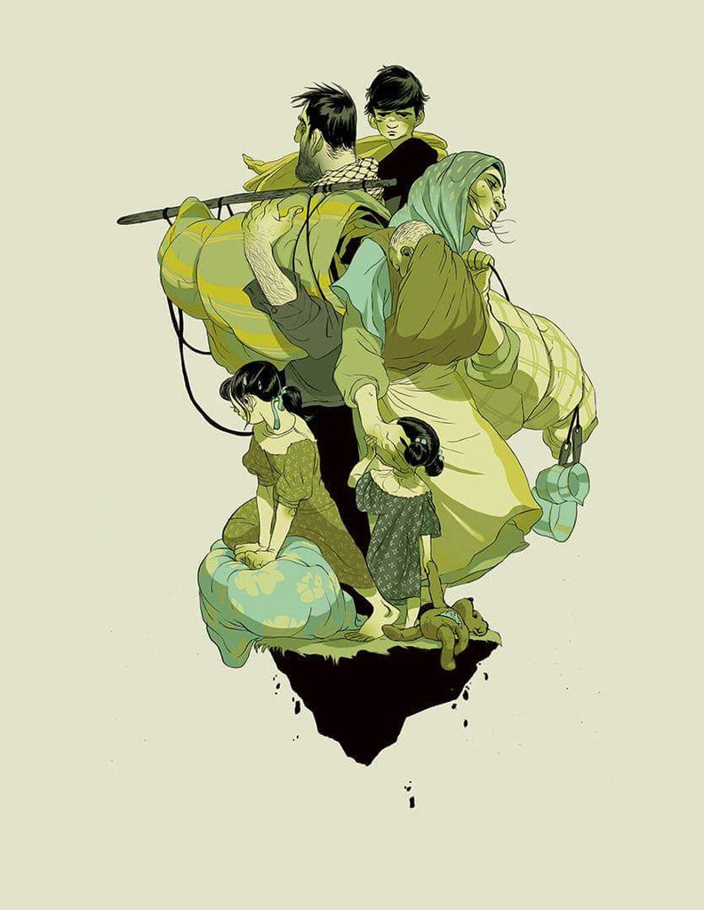 Tomer Hanuka - "Refugees" 1st Edition - 2007