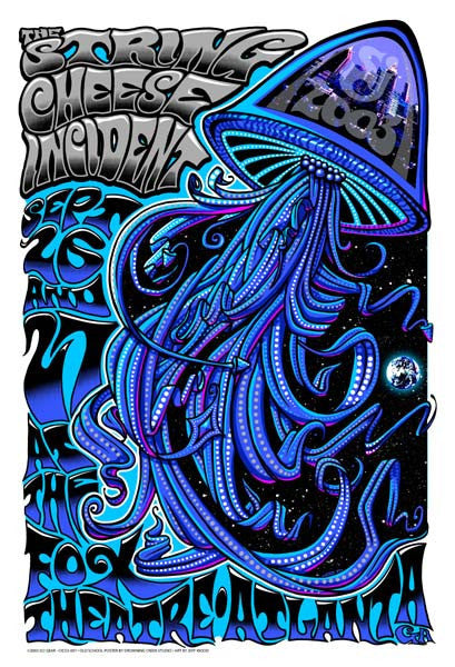 Jeff Wood - "String Cheese Incident Atlanta" 1st Edition - 2003