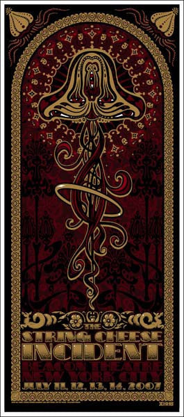 Jeff Wood - "String Cheese Incident New York City" 1st Edition - 2007