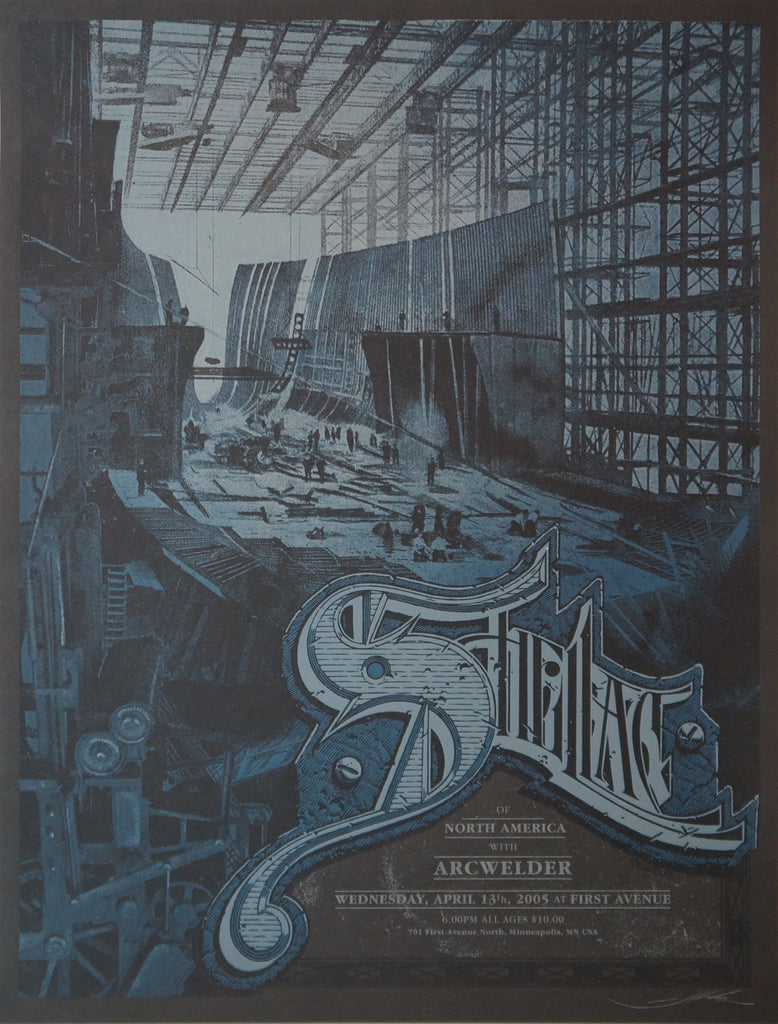 Aaron Horkey - "Shellac Minneapolis" 1st Edition - 2005