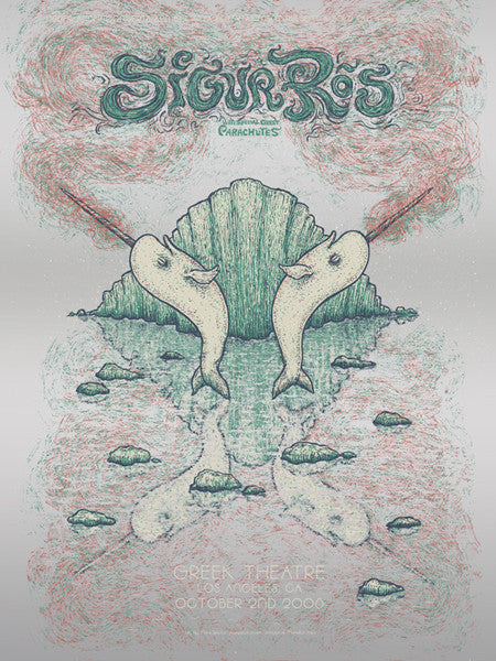 Marq Spusta - "Sigur Ros Los Angeles" Silver Variant - 2008