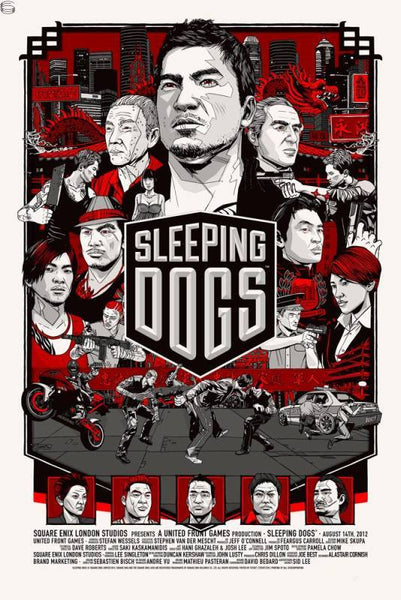 Tyler Wilson Art - Sleeping Dogs / True Crime Covers