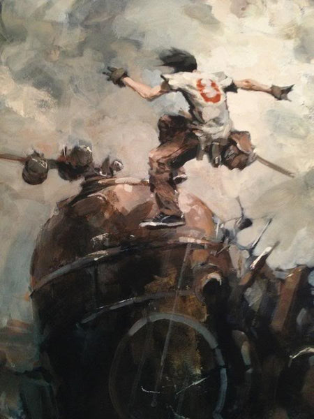 Ashley Wood - "Sorrento Assault" 1st Edition - 2013 (Detail 1)