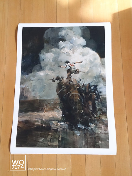 Ashley Wood - "Sorrento Assault" 1st Edition - 2013
