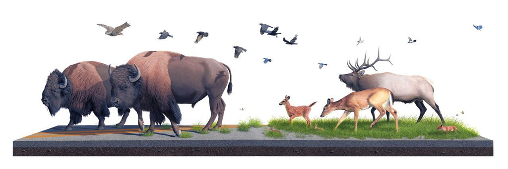 Josh Keyes - "Sowers" 1st Edition - 2010