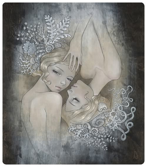 Audrey Kawasaki - "Two Sisters" 1st Edition - 2008