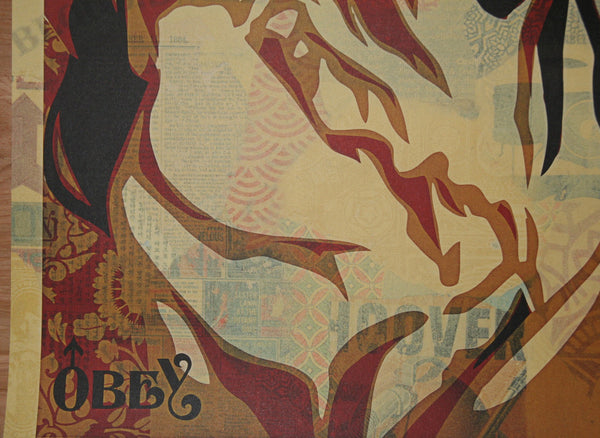 Shepard Fairey - "War by Numbers" Large Offset Edition - 2007