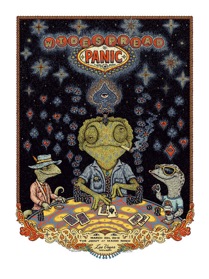 Marq Spusta - "Widespread Panic Las Vegas Night 2" 1st Edition - 2015