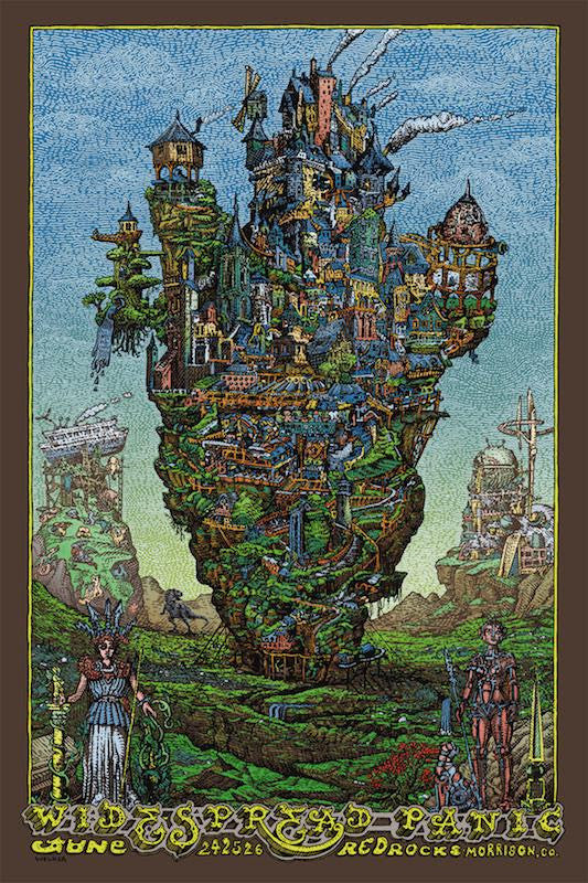 David Welker - "Widespread Panic Morrison" 1st Edition - 2016