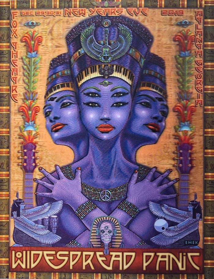 EMEK - "Widespread Panic Atlanta" 1st Edition - 2019