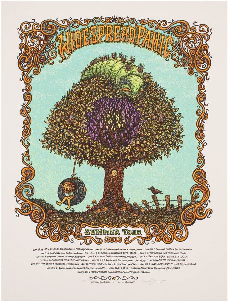 Marq Spusta - "Widespread Panic Summer Tour 2010" 1st Edition - 2010