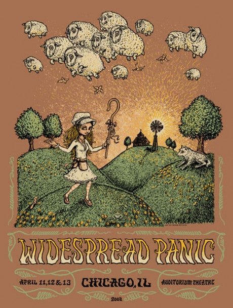 Marq Spusta - "Widespread Panic Chicago" AP Edition - 2008