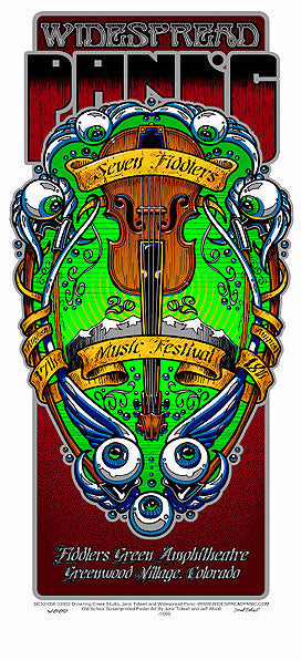 Jeff Wood & Jeral Tidwell - "Widespread Panic Englewood" 1st Edition - 2002