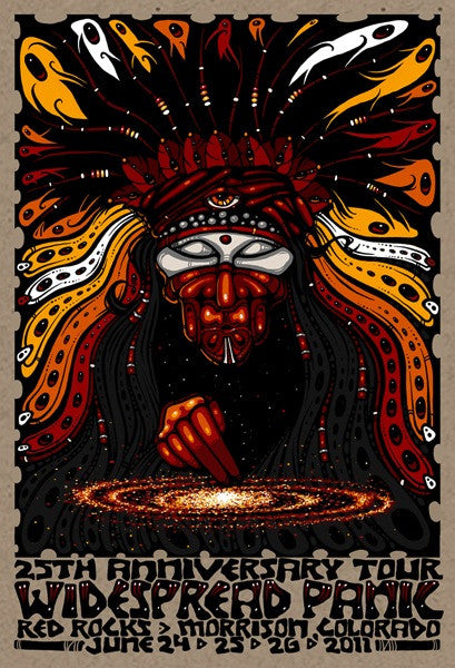 Jeff Wood - "Widespread Panic Morrison" 1st Edition - 2011