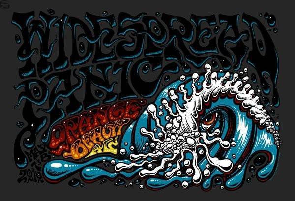 Jeff Wood - "Widespread Panic Orange Beach" 1st Edition - 2010