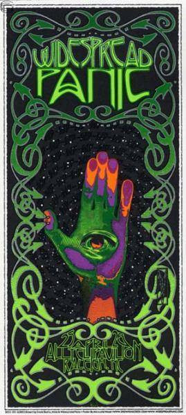 Jeff Wood & Mikio Kennedy - "Widespread Panic Raleigh" 1st Edition - 2003