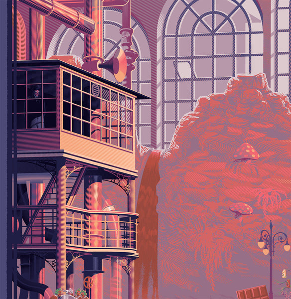 Laurent Durieux - "Willy Wonka & The Chocolate Factory" 1st Edition - 2016 (Detail 1)