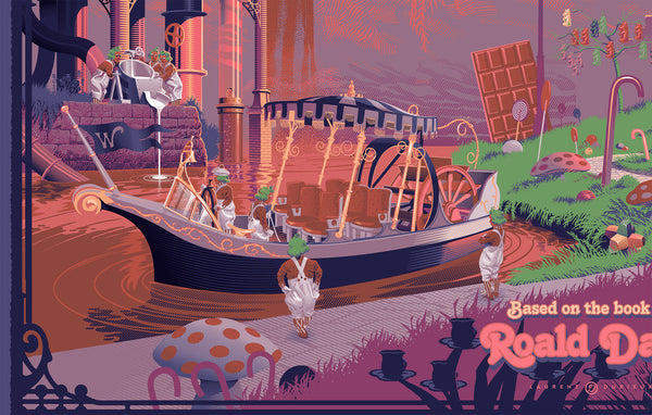 Laurent Durieux - "Willy Wonka & The Chocolate Factory" 1st Edition - 2016 (Detail 2)