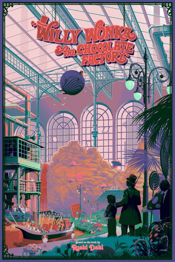 Laurent Durieux - "Willy Wonka & The Chocolate Factory" Variant Edition - 2016