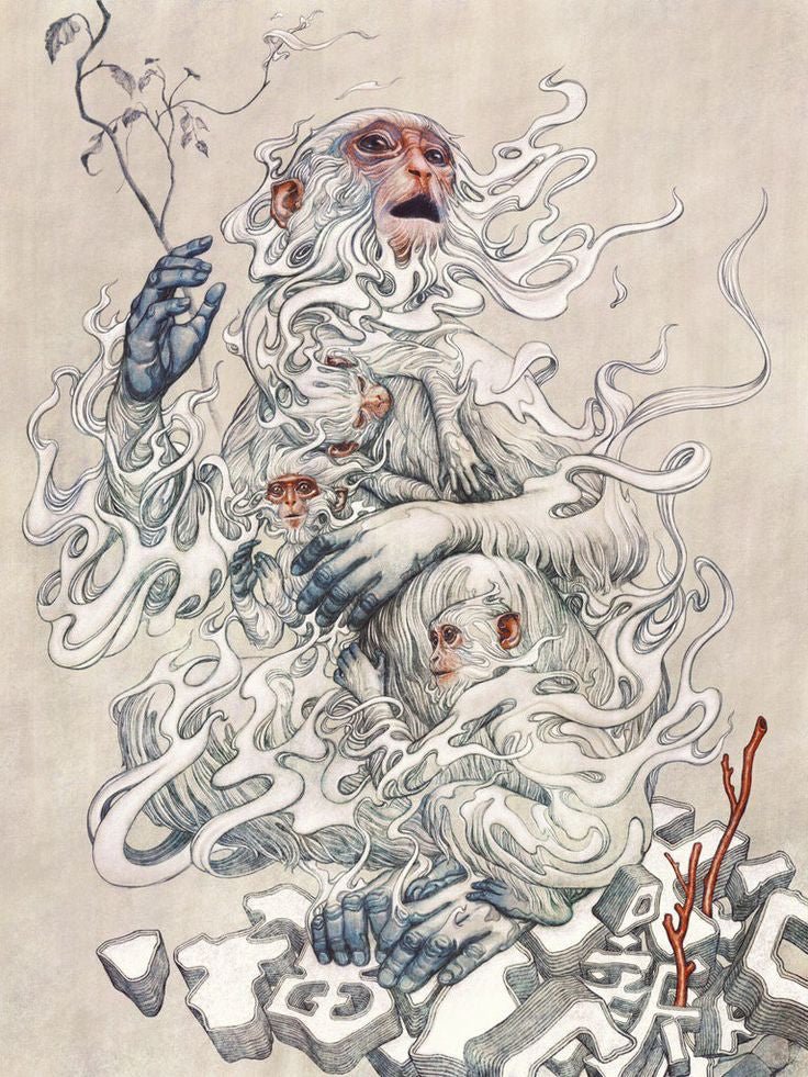 James Jean - "Year of the Monkey" 1st Edition - 2016
