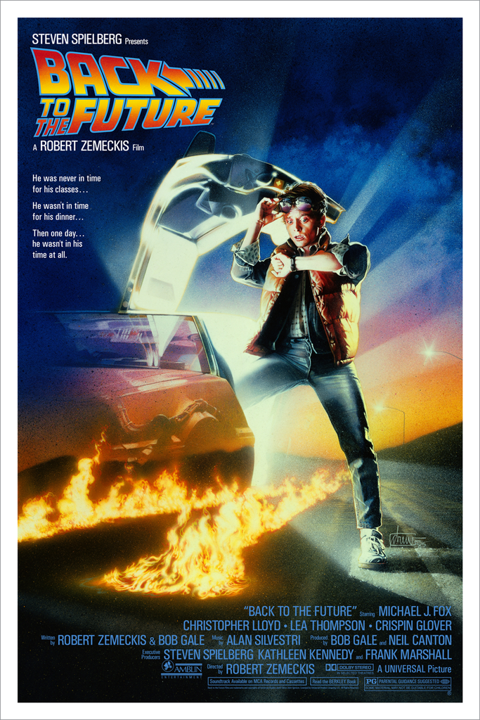 New Release: "Back to the Future" by Drew Struzan