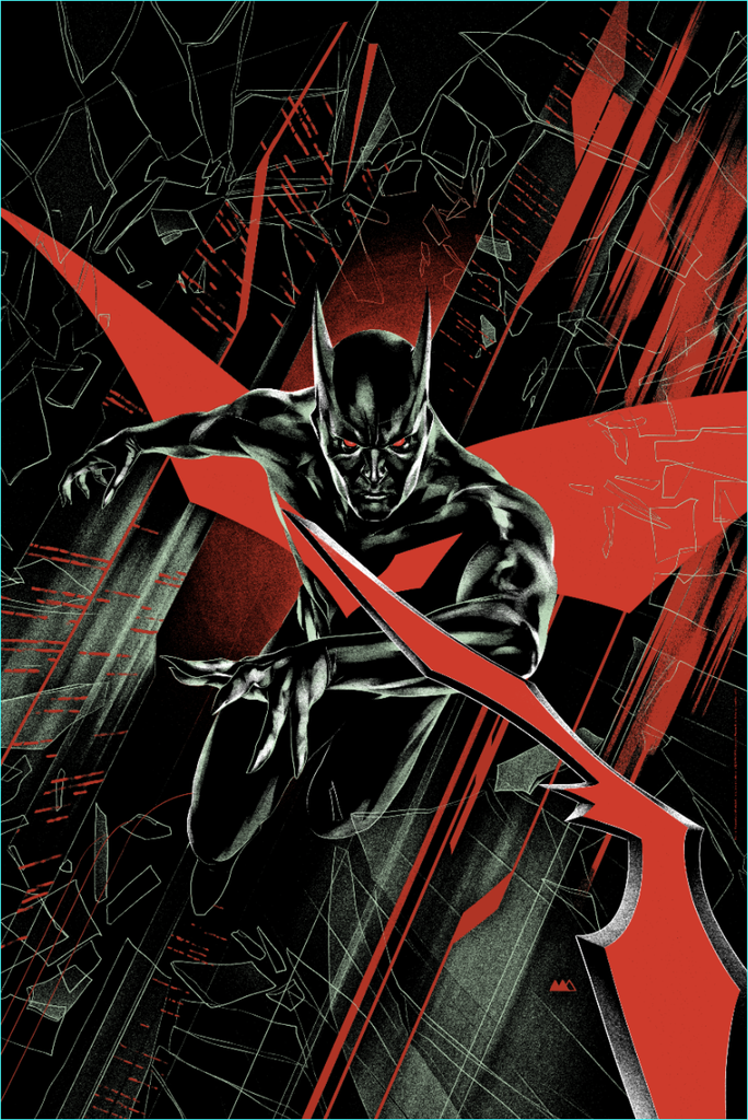 New Release: “Batman Beyond Rebirth #1 Cover" by Martin Ansin