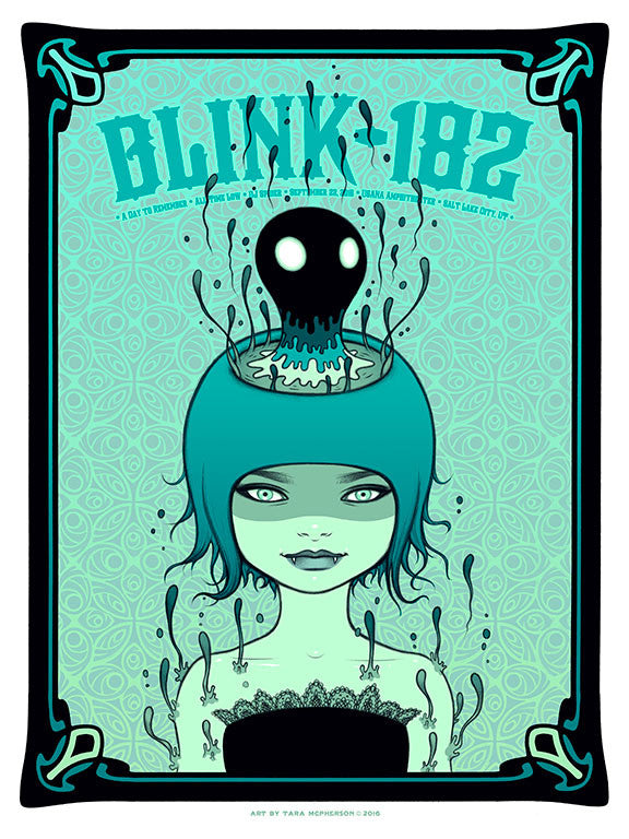 New Release: “Blink 182 Salt Lake City 2016” by Tara McPherson
