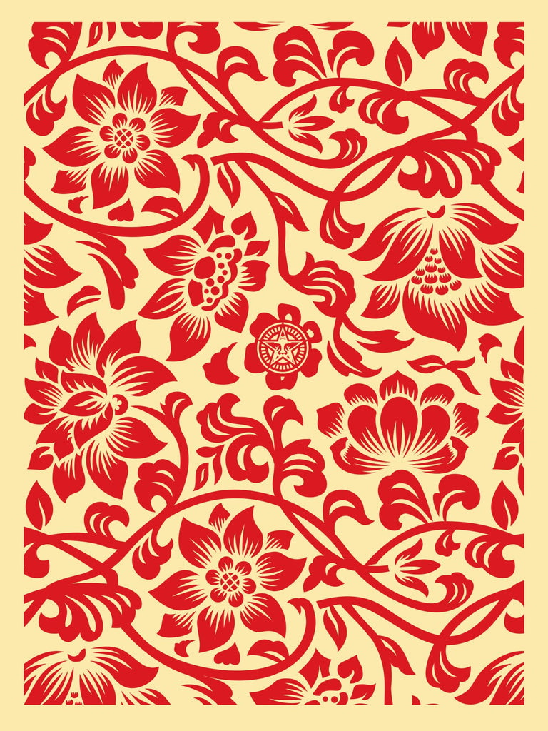 New Release: “Floral Takeover” by Shepard Fairey