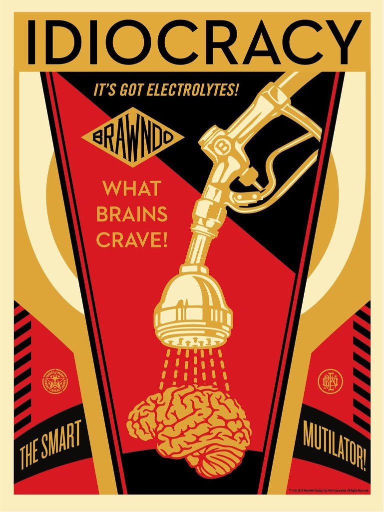 New Release: “Idiocracy” by Shepard Fairey