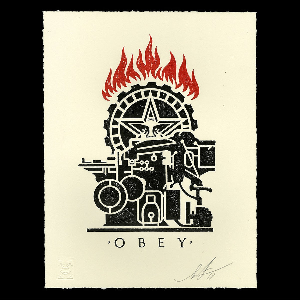 New Release: “Obey Printing Press” by Shepard Fairey