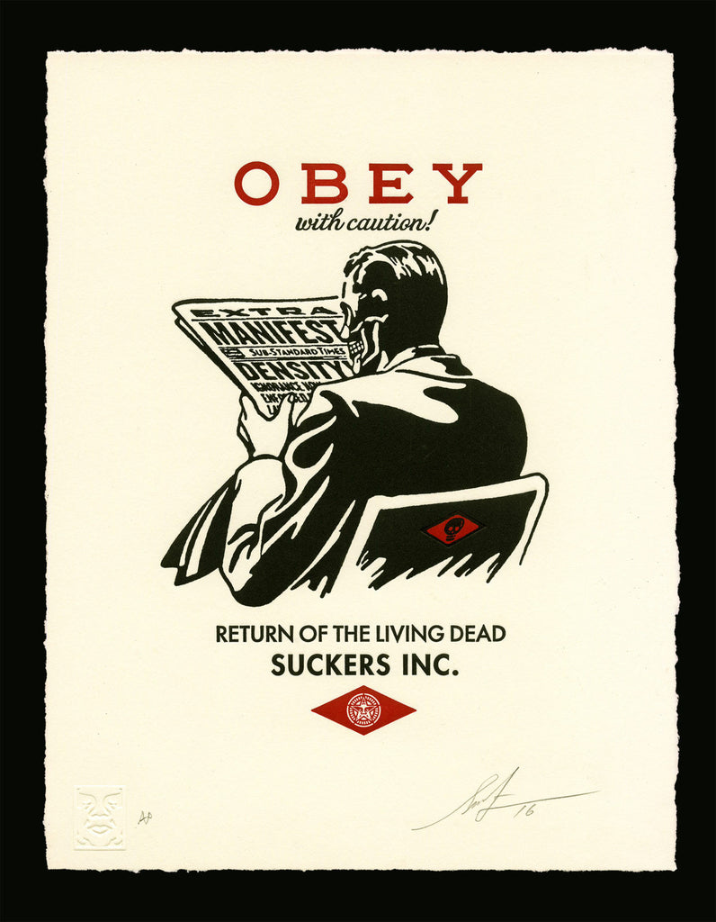 New Release: “Obey With Caution” by Shepard Fairey