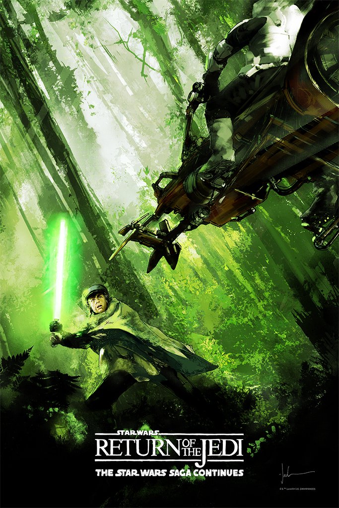 New Release: “Star Wars: Return of the Jedi” by Jock