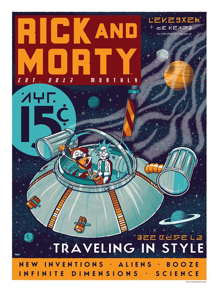 New Release: “Rick and Morty: Traveling in Style” by Ian Glaubinger