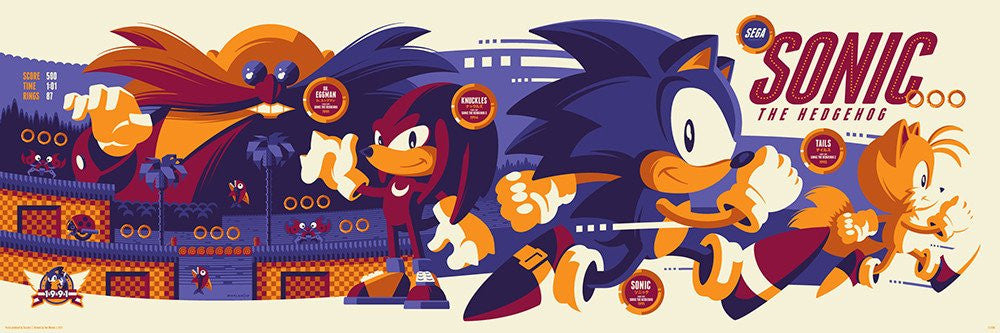 New Release: “Sonic the Hedgehog" by Tom Whalen