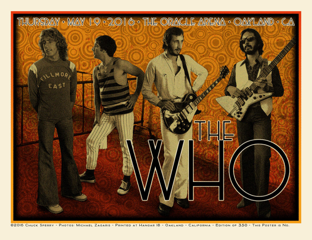 New Release: "The Who Oakland" by Chuck Sperry