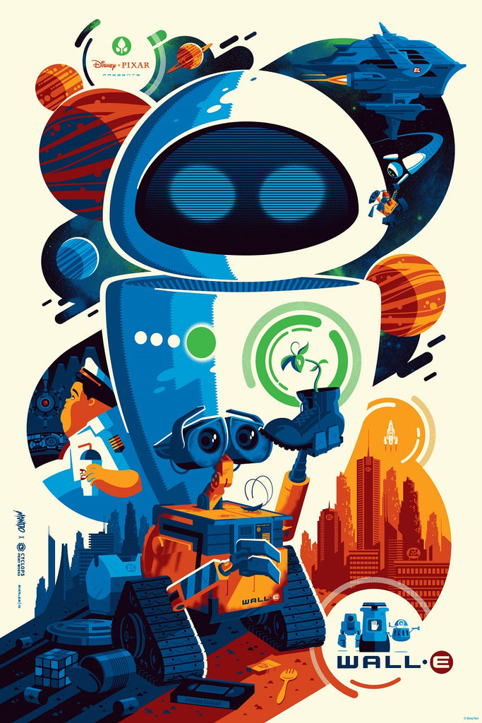 New Release: “Wall-E” Variant by Tom Whalen
