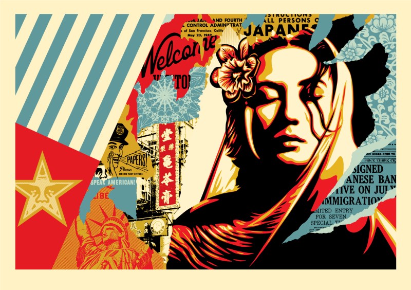 New Release: “Welcome Visitor" by Shepard Fairey