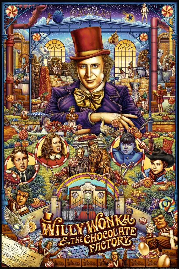 New Release: “Willy Wonka & the Chocolate Factory” by Ise Ananphada