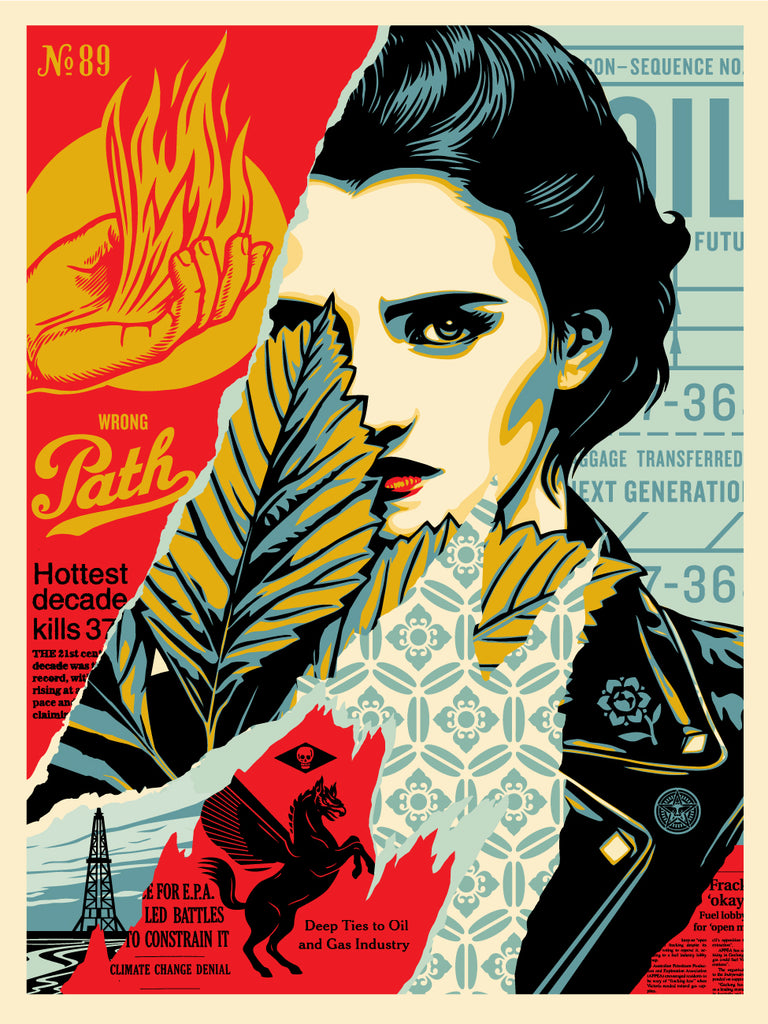 New Release: “Wrong Path” by Shepard Fairey