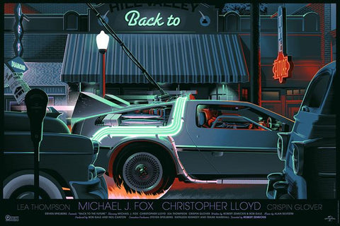 Laurent Durieux - "Back to the Future Part I" Variant Edition - 2014