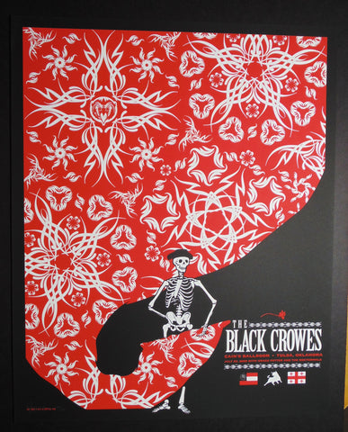 Todd Slater - "Black Crowes Tulsa" 1st Edition - 2008