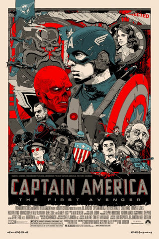 Tyler Stout - "Captain America" 1st Edition - 2011