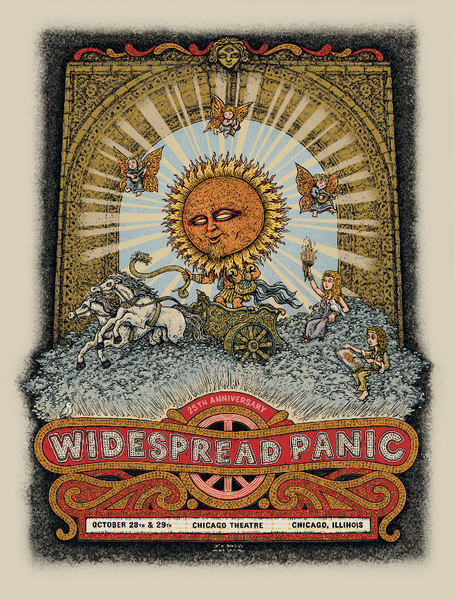 Marq Spusta - "Widespread Panic Chicago" 1st Edition - 2011