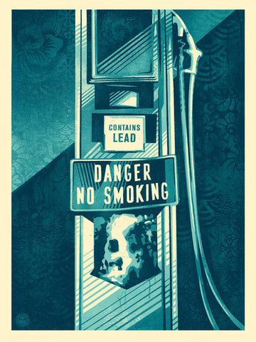 Shepard Fairey - "Danger No Smoking" 1st Edition - 2016