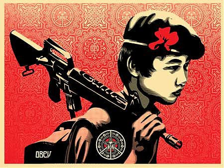 Shepard Fairey & Al Rockoff - "Duality of Humanity 2" 1st Edition - 2008